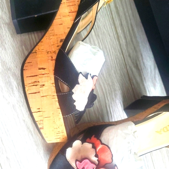 Prada Wedge Sandal - Picture 4 of 10